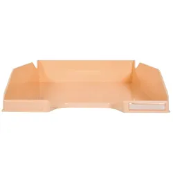Exacompta 113261D 6x Briefablage COMBO MIDI, Kollektion Aquarel - Korallenrot