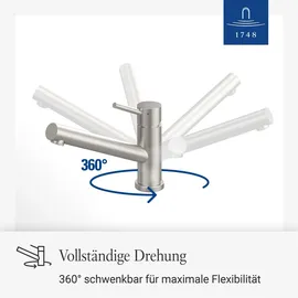 Villeroy & Boch Como Window edelstahl massiv 925700LC