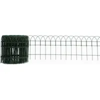 Floraworld Knotengeflecht-Zaun 10 m x 90 cm Moosgrün