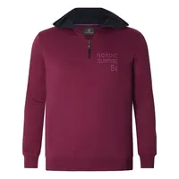 Jan Vanderstorm Sweatshirt KORBENKT Dunkelrot L