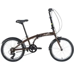 Faltrad Klapprad 20 CLOOT ICONIC LUX braun No Size