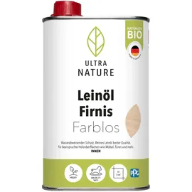 Ultra Nature Leinöl Firnis Farblos 0,5 l