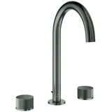 Grohe Atrio Private Collection Waschtisch-3-Loch-Batterie hard graphite gebürstet