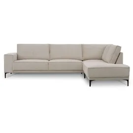 OTTO home Ecksofa OTTO HOME "OLAND L-Form, B: 289 cm, Skandi-Design", sand, B:289cm H:85cm T:210cm, 92%PES 8%NY, Sofas, Ecksofa, Struktur, Flachgewebe, Luxus-Microfaser, Boucle