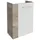 Fackelmann Waschbeckenunterschrank 44 x 60 x 24,3 cm Braun/Weiß