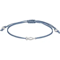 Elli Fisch Symbol Nylon Firmung 925 Silber Armbänder & Armreife   Damen 