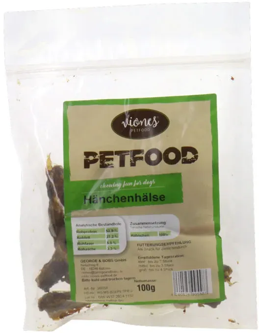 Viones Petfood Hühnerhälse