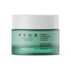PYUR BOOSTING ANTI AGING CREAM SPF 30  - Gesichtspflegecreme mit Lichtschutz für sensible Haut 50 ml