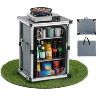 Vevor Campingküche Klappbar Grau