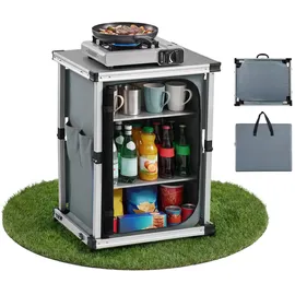 Vevor Campingküche Klappbar Grau