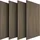 Tectake Wandpaneel Akustik Eiche Dunkel 4 St. 50 x 110 cm