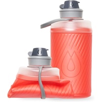 Hydrapak Flux - zusammenklappbare Trinkflasche für Rucksacktouristen (750ml) - BPA-frei, ultraleicht, auslaufsicherer Drehverschluss - Redwood Red