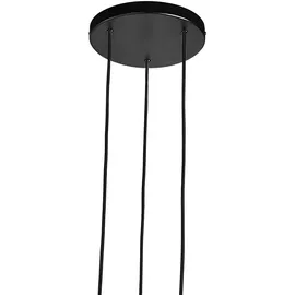 Nordlux Tilo 3-flg. GU10 30 cm schwarz Holz, Metall
