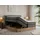 MKS Boxspringbett 160 x 200 cm H4 Dunkelgrau