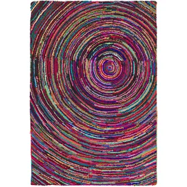 Beliani Malatya Kurzflorteppich 140 x 200 cm Mehrfarbig