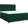 vidaXL Boxspringbett 180 x 200 cm Dunkelgrün