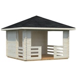 Palmako Pavillon »Julie«, quadratisch, BxHxT: 330 x 310 x 330 cm - transparent