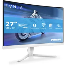 Philips Evnia 27M2C5501 68,5cm (27") QHD VA Curved Gaming Monitor 16:9 HDMI/DP 180Hz 1ms (MPRT) Sync Ambiglow