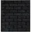 vidaXL 3D Tapete Ziegelstein Selbstklebend 77 cm x 70 m 10 Stk. Schwarz 150724