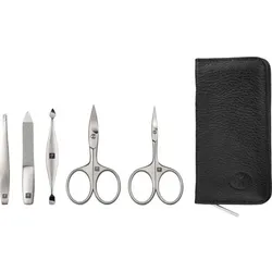 Zwilling Maniküre Pediküre Set 5tlg. mit Nagelschere, Leder