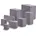 BXPBAL1258057-A01 Installations-Gehäuse Aluminium Silber-Grau 1St