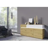 INOSIGN Sideboard »Luci«, Breite 180, 5 cm, weiß