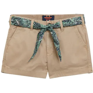 Superdry Classic Chino Shorts - Stonewash Taupe Brown - XL