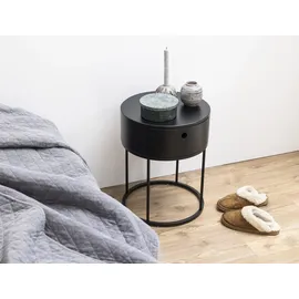 VCM Nachttisch schwarz