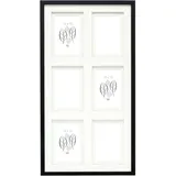 Deknudt S65KK2 Holz schwarz 6x10x15 cm 2er Set