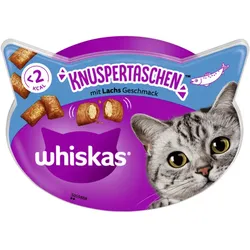 Whiskas Knuspertaschen Lachs 60G