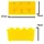 LEGO Aufbewahrungsbox Medium 37 x 18 x 18 cm Gelb