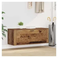 vidaXL Schuhschrank mit Regal 100 x 35 x 38 cm braun
