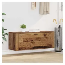 vidaXL Schuhschrank mit Regal 100 x 35 x 38 cm braun