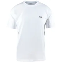 Fila Herren Round Neck Undershirt 2er Pack - weiß - M