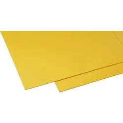 GUTTA Hartschaumplatte, gelb, Polyvinylchlorid (PVC)
