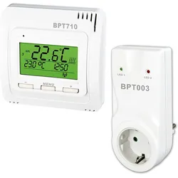 Thermostat Funkset UTQ Steckdose Raumthermostat + Steckdosenempfänger