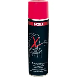 Forstmarkierspray leuchtpink Wasser- und wetterfest 500ml Spraydose - rot
