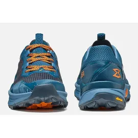 Garmont 9.81 Engage Wanderschuhe - Corsair Blue / Persimmon Orange - EU 44