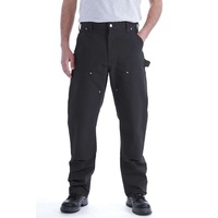CARHARTT Arbeitshose Duck Double Front Logger Pant B01 - black - W50/L32