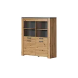 trendteam Highboard Follow Eiche Artisan