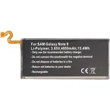 AccuCell Akku passend für Samsung Galaxy Note 9, Li-Polymer, 3,85V, 4000mAh, 15,4Wh, built-in, ohne Werkzeug