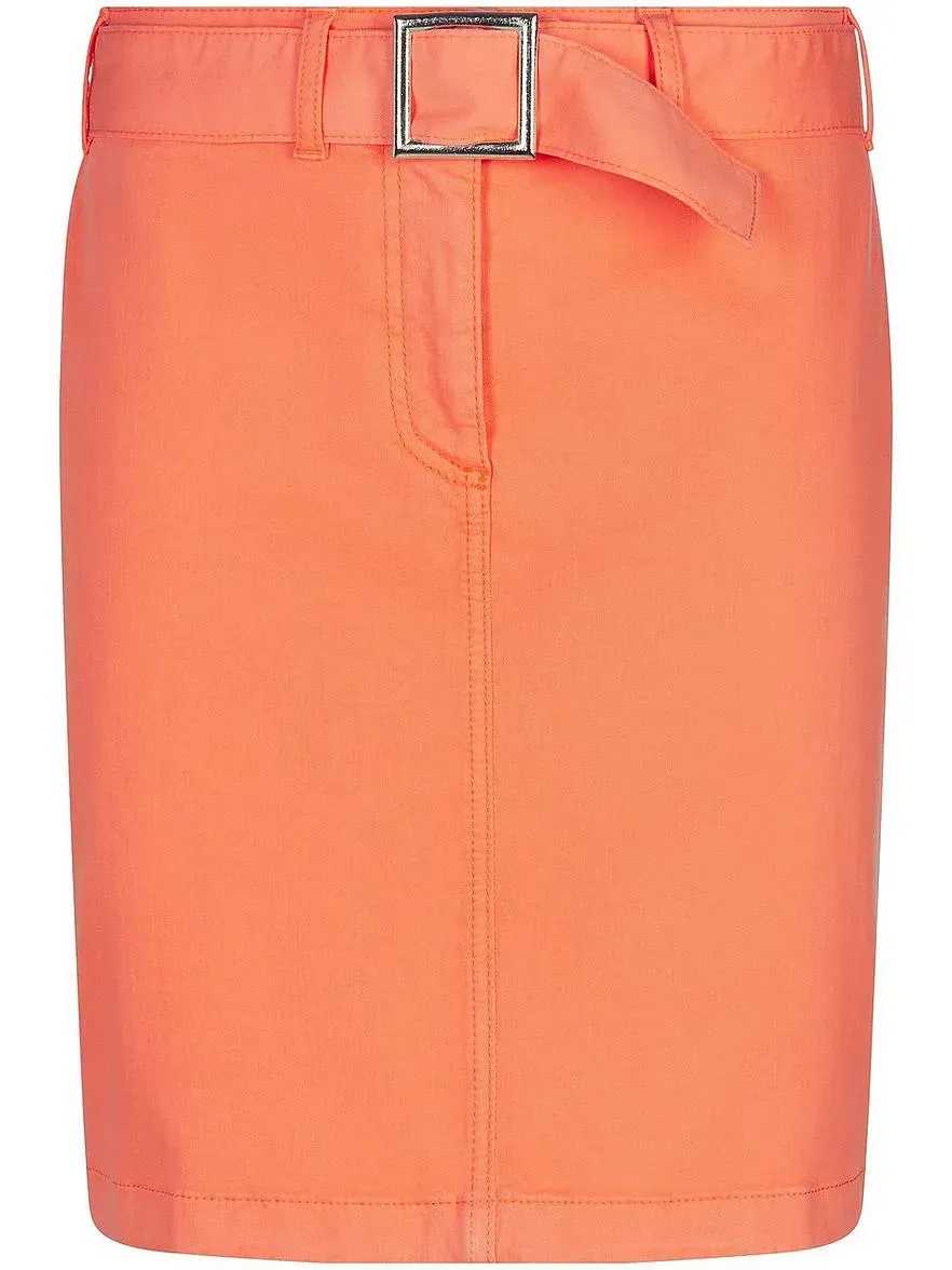 Jeansrock Uta Raasch rot, 40