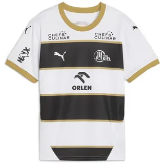 Puma THW Kiel Champions League Heimtrikot 2024/25 Kinder 03 white/black 128