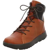 THINK! COMODA chromfrei gegerbte Leder Stiefelette 3-000450, KASTANIE/KOMBI 3010, 41,5
