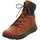 THINK! COMODA chromfrei gegerbte Leder Stiefelette 3-000450, KASTANIE/KOMBI 3010, 41,5