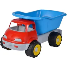 Simba Sandfahrzeug LKW Kipper rot/blau