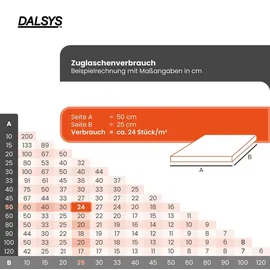 Dalsys Fliesen Nivelliersystem, Set: 1300tlg., 1000 Laschen + 300 Hauben,