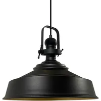 Bamyum Pendelleuchte Schwarz Vintage