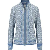 Dale of Norway Christiania Jacke Damen Blue Shadow/Off White M