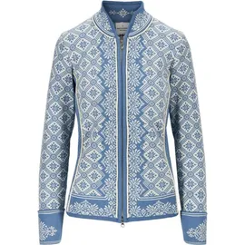 Dale of Norway Christiania Jacke Damen Blue Shadow/Off White M